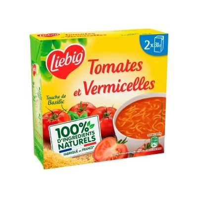 Soupe Tomates à La Méditerranéenne Et Pates 2x30cl - Liebig