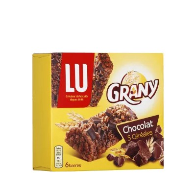 Grany chocolat 5 céréales 125g - LU