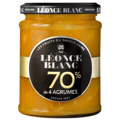 Mermelada de Cuatro Cítricos 320 g - LEONCE BLANC
