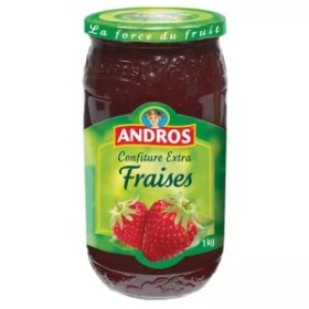 Confiture Fraise 1kg - Andros