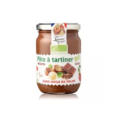 Pâte à Tartiner Bio Noisette Cacao 280g - Lucien Georgelin