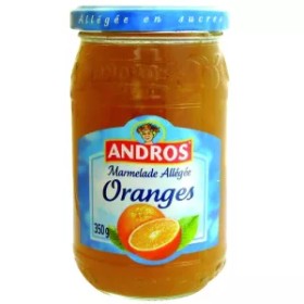 Mermelada de Naranja Reducida 350 g - ANDROS
