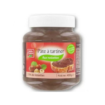 Pâte à Tartiner Sans Huile De Palme 400g - BELLE FRANCE