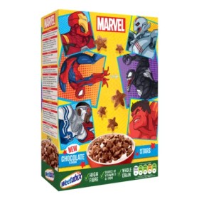 Céréales Chocolate Stars Marvel 375g - WEETABIX