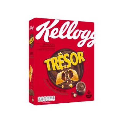 Trésor Chocolat Noisette, 410g - KELLOGG'S