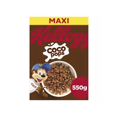 Coco Pops Cereal 550g - Kellogg's