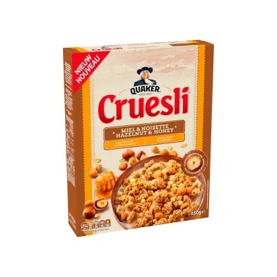 Cruesli Noisette Miel 450g - QUAKER
