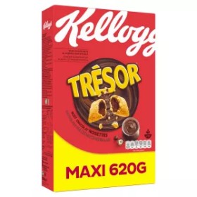 KELLOGG'S Chocolate con Avellanas Treasure 620 g