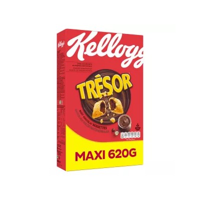 Trésor Choco Noisettes 620g - KELLOGG'S