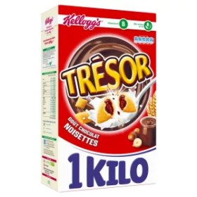 Cereal Kellogg's Chocolate con Avellanas Treasure 1 kg
