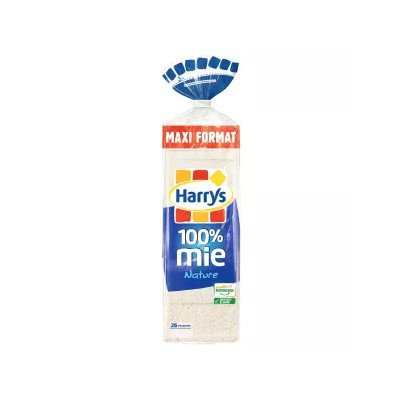 Crustless White Bread x26 650g - HARRY'S