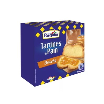 Tartine De Pain Brioché 210g - PASQUIER