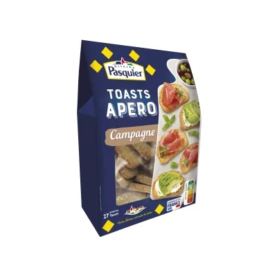 Toast Apero Campagne, 100g - PASQUIER
