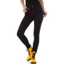 Women's slim black savannah band jeans