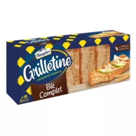 Grilletine Whole Wheat X18 242g - PASQUIER