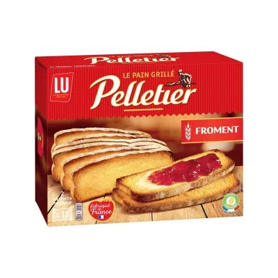 Pelletier Wheat Flour Toast 455g - LU