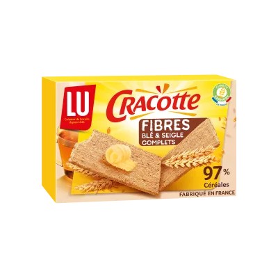 LU Morning Fiber+ Crackers 250g