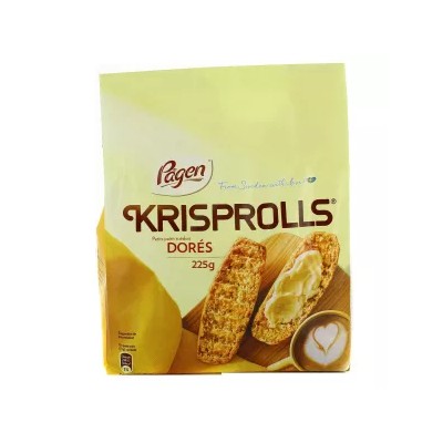 Golden Swedish Rolls 240g - KRISPROLLS