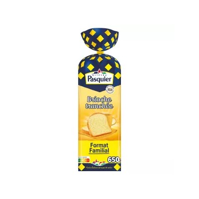 Brioche Tranchée Familiale 650g - Pasquier