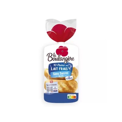 Pain au Lait Sans Sucres Ajoutés - LA BOULANGERE