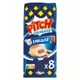 Brioche Pitch Chocobarre au Chocolat au Lait X8 300g - BRIOCHE PASQUIER