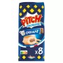 Barras de Chocolate con Leche y Pitch Brioche x8 300 g - BRIOCHE PASQUIER