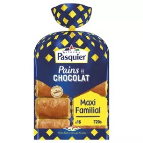 16 Croissants de Chocolate Familiares 560 g - BRIOCHE PASQUIER