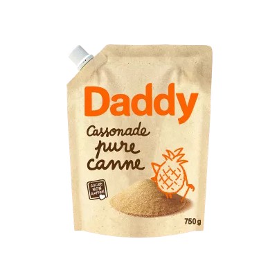 Cassonade Pure Canne 750g - DADDY