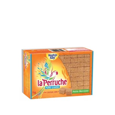 La Perruche Small Cane Sugar Pieces 1kg - BEGHIN SAY