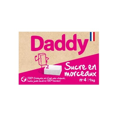 Sucre En Morceaux N°4 1kg - DADDY