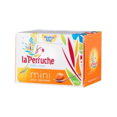 Mini cane sugar for espresso 475g - BEGHIN SAY