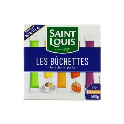 Bûchettes de sucre en poudre x125 500g - SAINT LOUIS