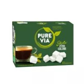 Stevia Sugar Cubes 65 Pieces 130g - PURE VIA