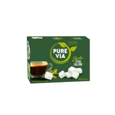 Terrones de Azúcar de Stevia 65 Unidades 130 g - PURE VIA