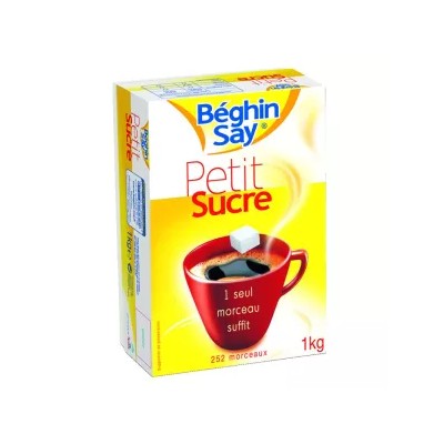Petit sucre morceaux 1kg - BEGHIN SAY