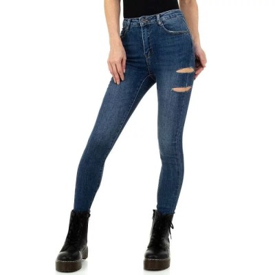 Jeans Femme destroy dark blue