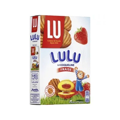 La Coqueline Fraise 165g - Lu