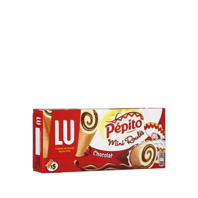 Pépito Mini roule Chocolat x5 150g - Lu