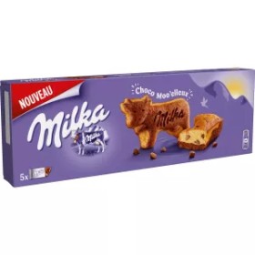 Pastelitos de Chocolate Suave x5 140 g - MILKA