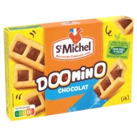 Gâteaux Doomino Chocolat X6 180g - St Michel