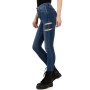 Jeans Femme destroy dark blue