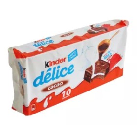 Gâteaux cacao fourré lait Délice 390g - KINDER