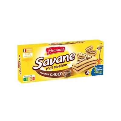 Pastelito Savane Húmedo 135 g - Brossard