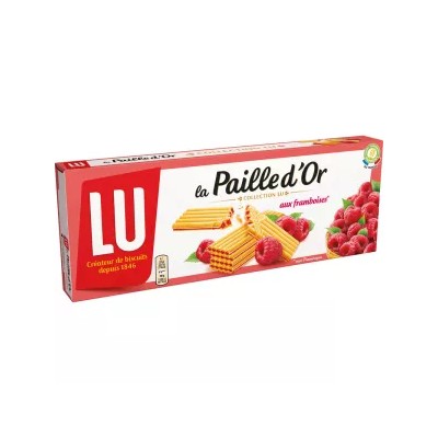 LU Raspberry La Paille D'or Wafers 170g