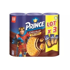 Prince Whole Wheat Chocolate Filled Biscuits 300g - PRINCE