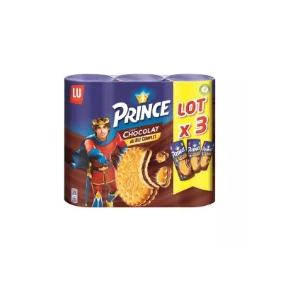 Biscuits Fourrés Au Chocolat Au Blé Complet Prince 300g - PRINCE