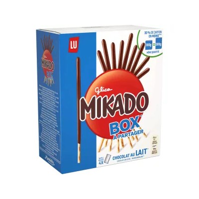 Milk chocolate biscuits 300g - MIKADO