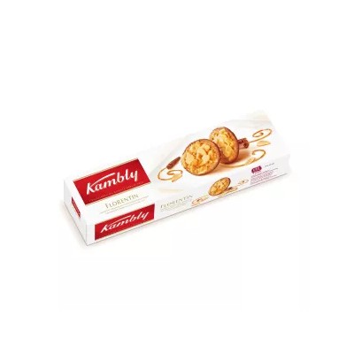 Milk Chocolate & Almond Florentine Biscuits 100g - KAMBLY