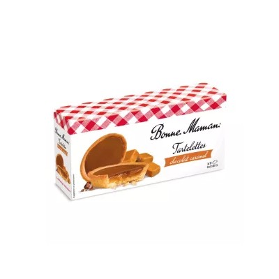 Chocolate/Caramel Tartlets 135g - BONNE MAMAN
