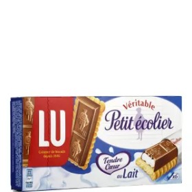 Biscuits Petit Ecolier Tendre Coeur au lait 120g - LU